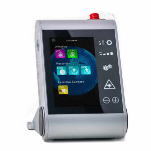 A.R.C. FOX 810 Diodenlaser von A.R.C. für Glaukomtherapie mit Touchscreen, Zeit- und Energiezähler sowie Sprachausgabe