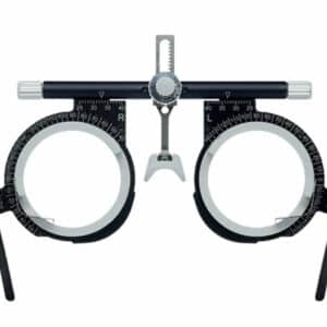 OCULUS Universal-Messbrille UB-3 zur subjektiven Refraktion, ergonomisch verstellbare Pupillen- und Scheitelpunktabstände